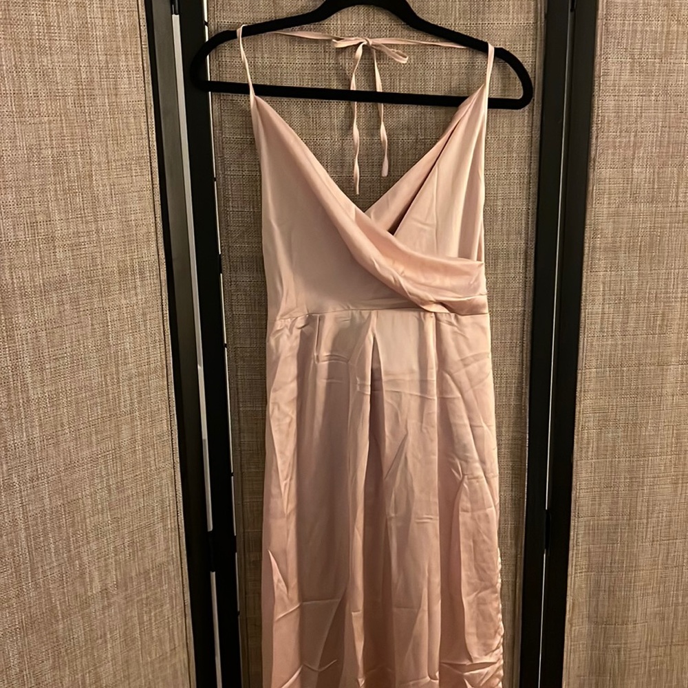 Pretty little thing split maxi dress